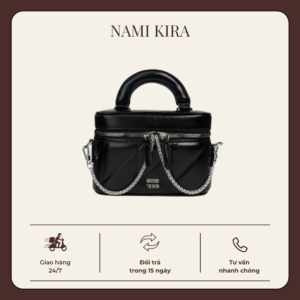 Túi cốp nữ form cứng cao cấp kiểu dáng nhỏ gọn thời trang